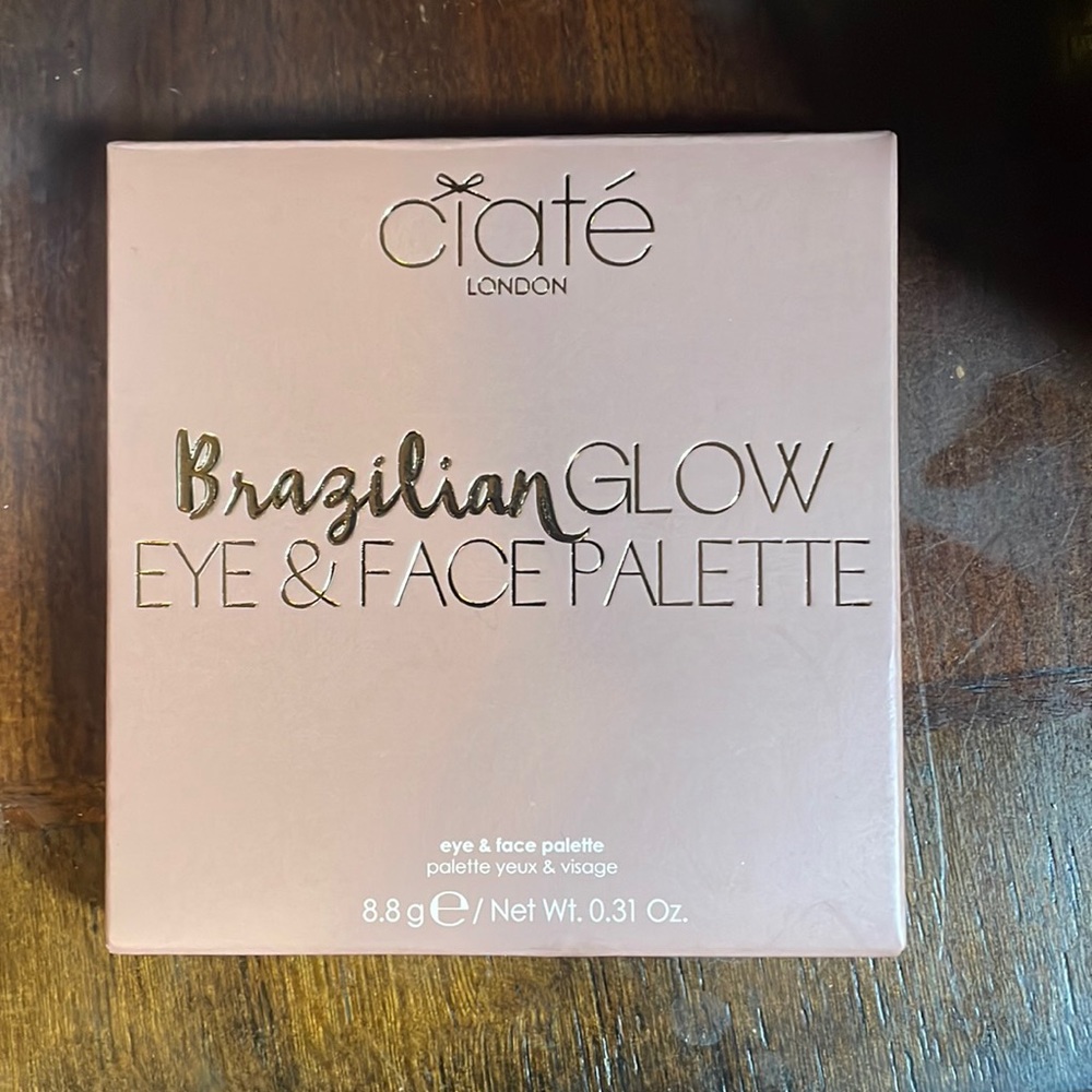 Brazilian glow eye and face palette